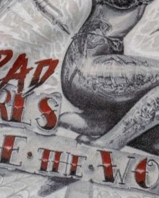 Bad girl rule the world t-shirt