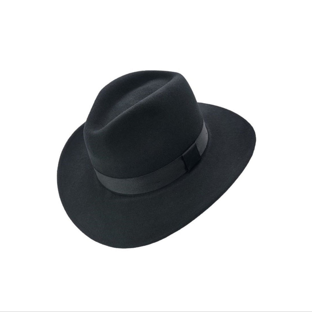 CLASSIC WIDE BRIM FEDORA HAT
