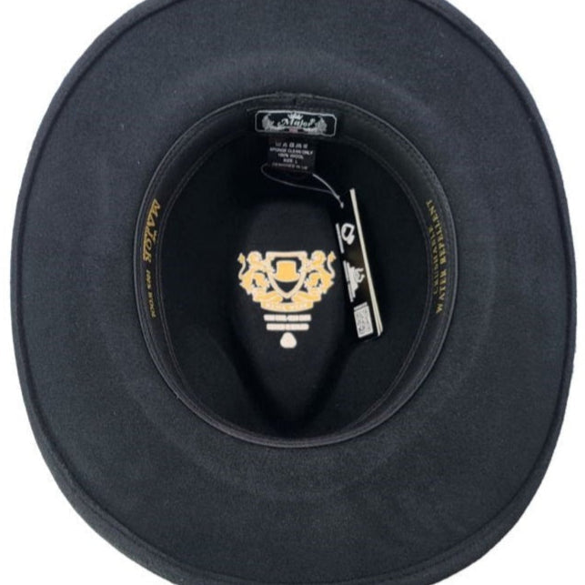 CLASSIC WIDE BRIM FEDORA HAT