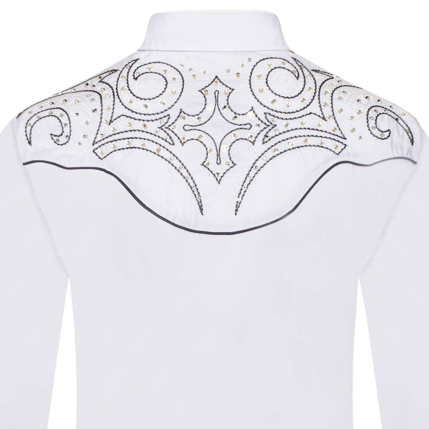 WOMEN'S WESTERN EMBROIDERED BLOUSE DIAMOND