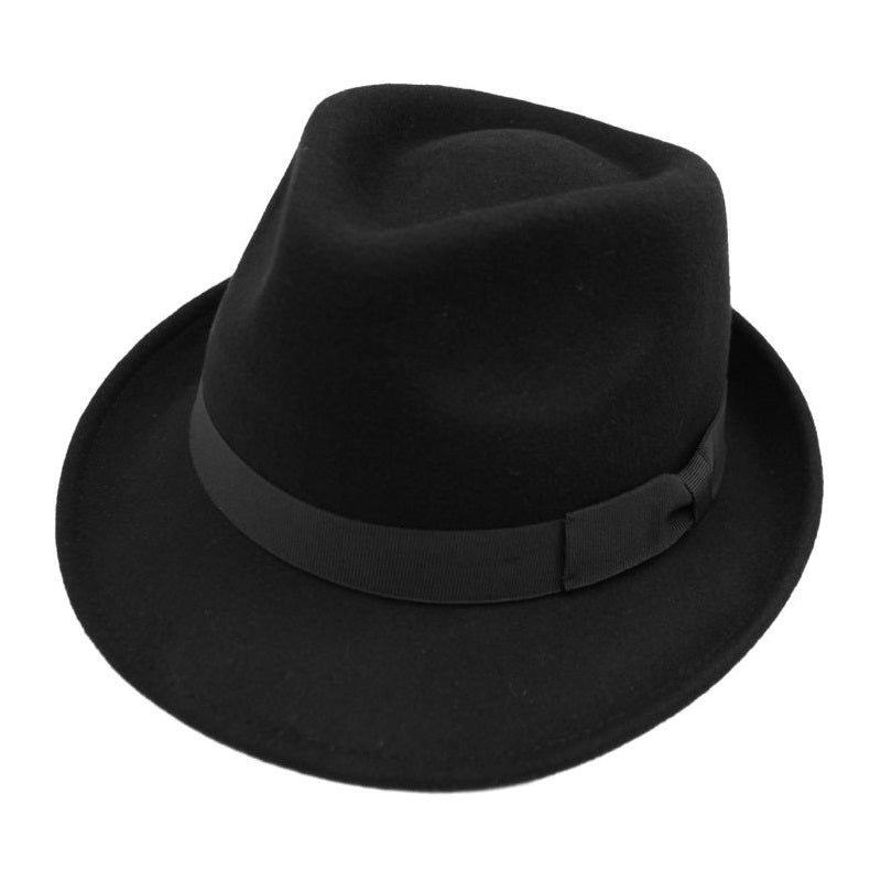 WOOL FELT TRILBY HAT