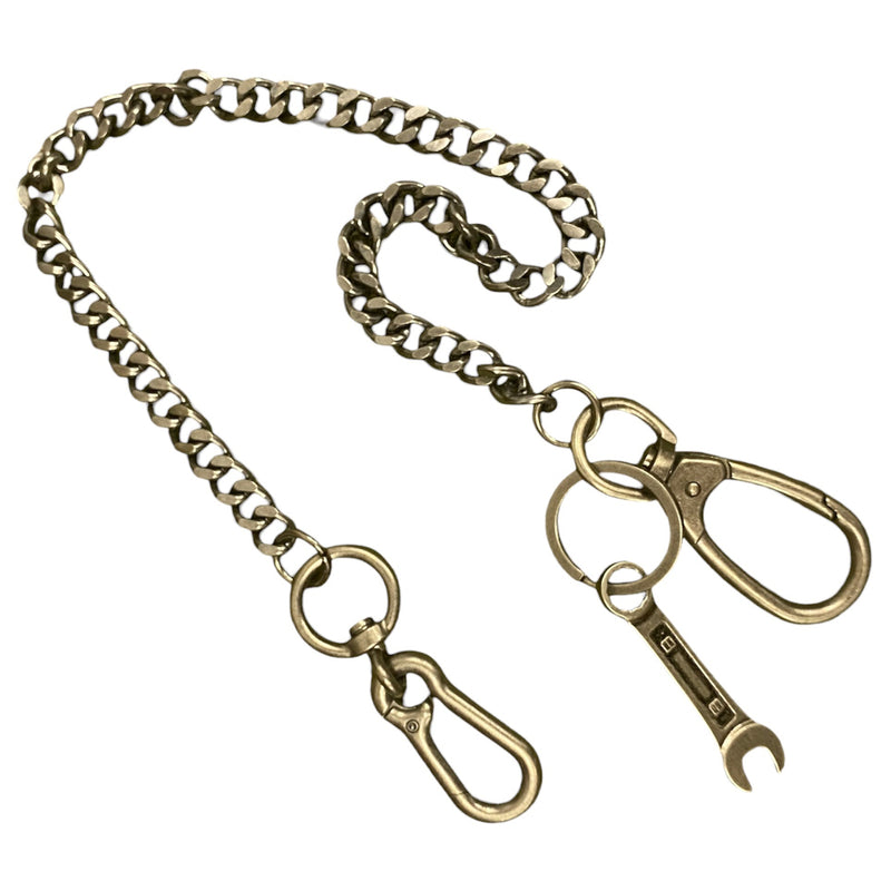 Rumble59 Wrench Wallet Chain – Antique Silver